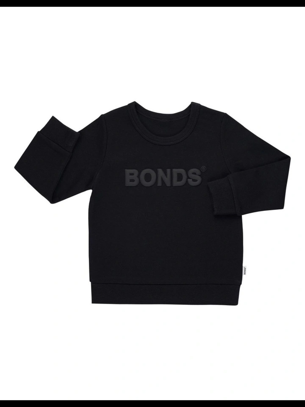Bonds Black Raised Logo Sweatshirt